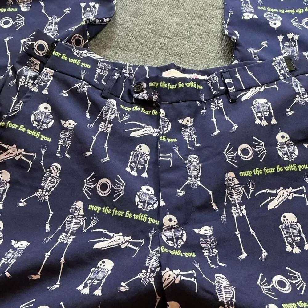 Star-wars Men's Blue and Navy Suit